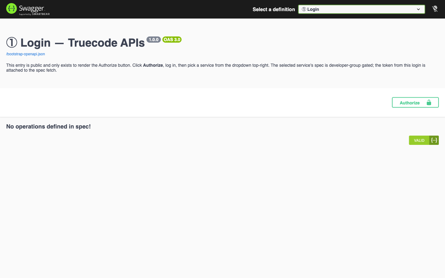 Swagger-Oberfläche der DigitalMembers API mit allen Services